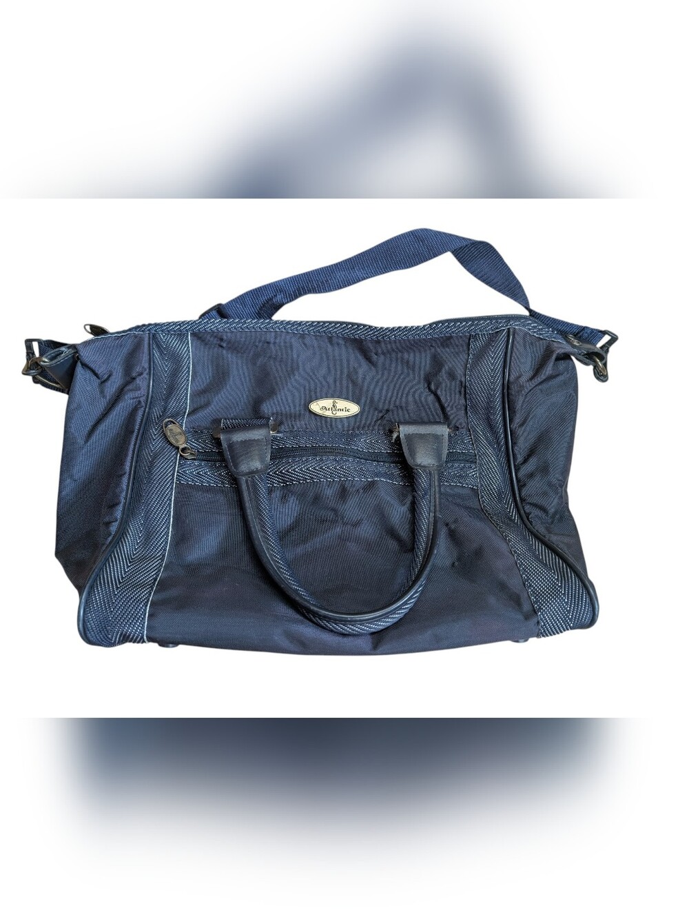 Navy Tote Bag — Women's Shoulder Bag